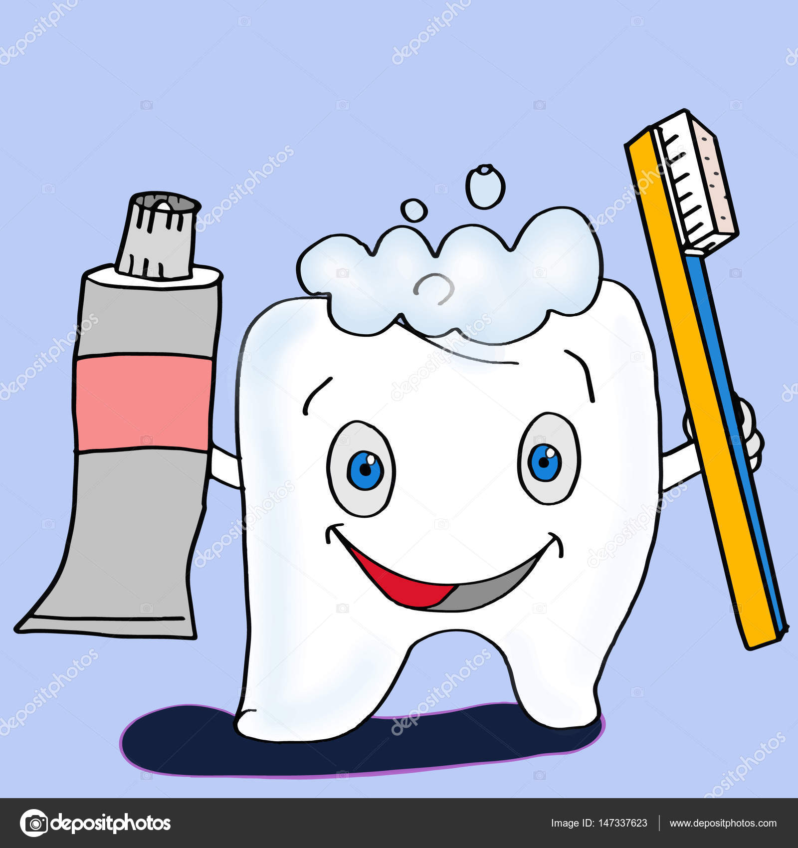 Imágenes lavado de dientes lavado de dientes icono — Foto de stock