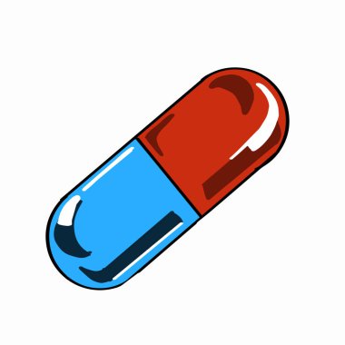 Tıp Icon kapsül antibiyotik