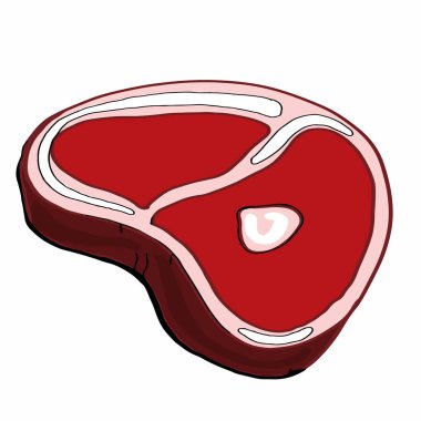 Kırmızı biftek beef