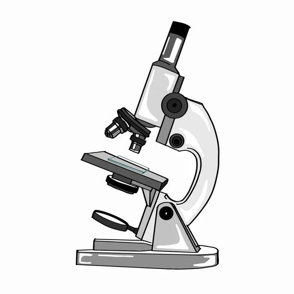 Microscope science laboratory — Stock Photo, Image