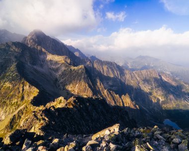 Dağ Manzaralı, gündoğumu, Slovakya