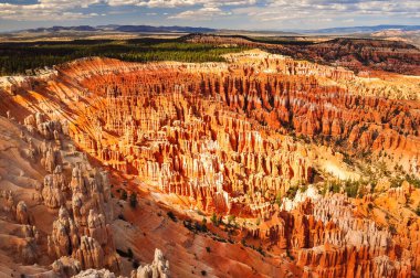 Bryce Canyon Milli Parkı peyzaj, Utah, ABD görünümünü