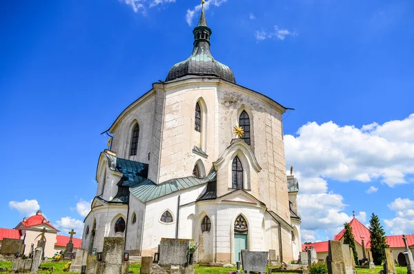 Kerk Van John Nepomuk Zelená Hora Tsjechië Europa — Stockfoto