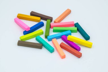 çocuklar için renkli tebeşirler