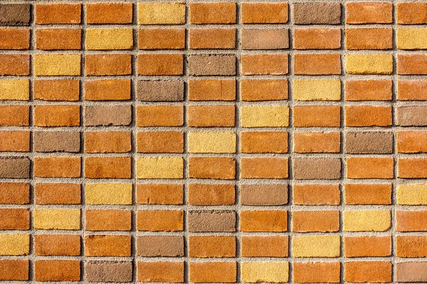 Colored bricks background pattern