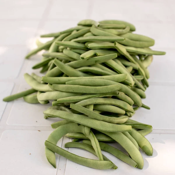 a heap of string beans