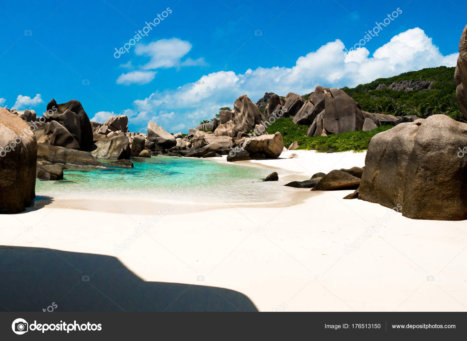 Piscine Naturelle Tropicale De Plage De Lanse Marron La