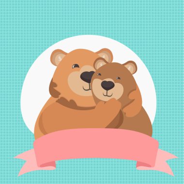 Sevimli Ayılar kucaklama