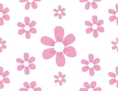 sevimli çiçek deseni