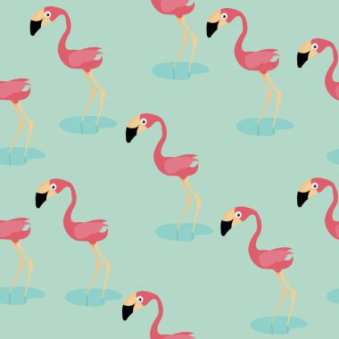 şirin flamingo desen