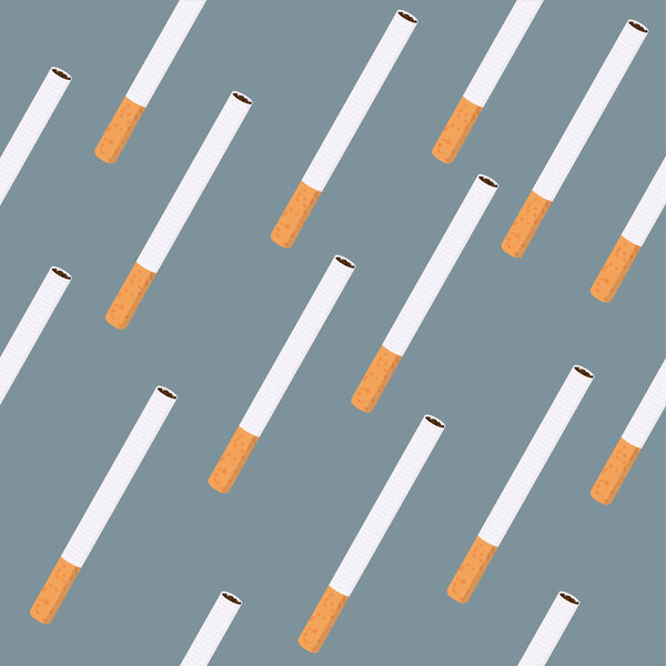 Cigarette pattern vector