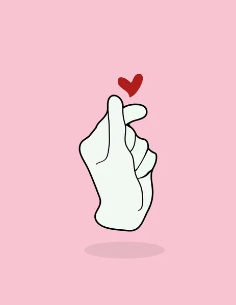 Signe mignon mini coeur — Image vectorielle