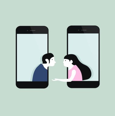 erkek ve kadın cep telefonları