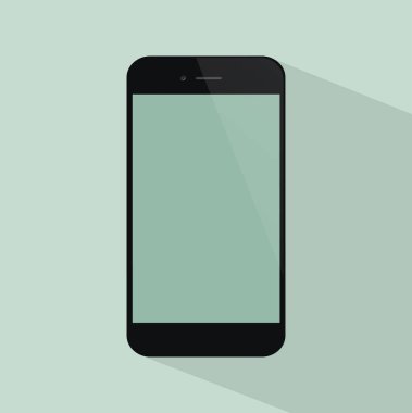 Düz stil cep telefonları