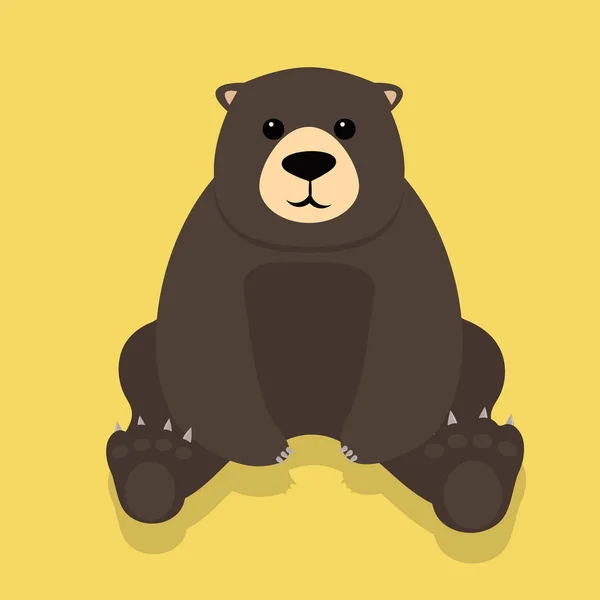 Einsamer Teddybär Sitzt — Stockfoto