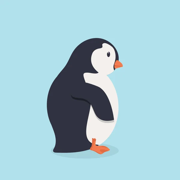 企鹅鸟卡通矢量 — 图库矢量图片