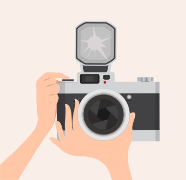 Konsept tasarım el ve kamera