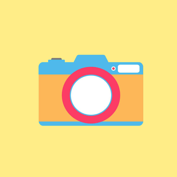 Digital Photo Flat style icon