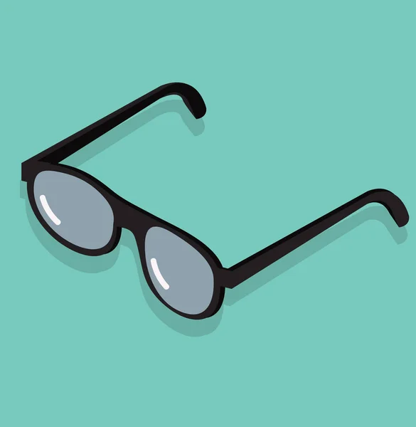 Óculos Sol Moda Vetor Isométrico —  Vetores de Stock