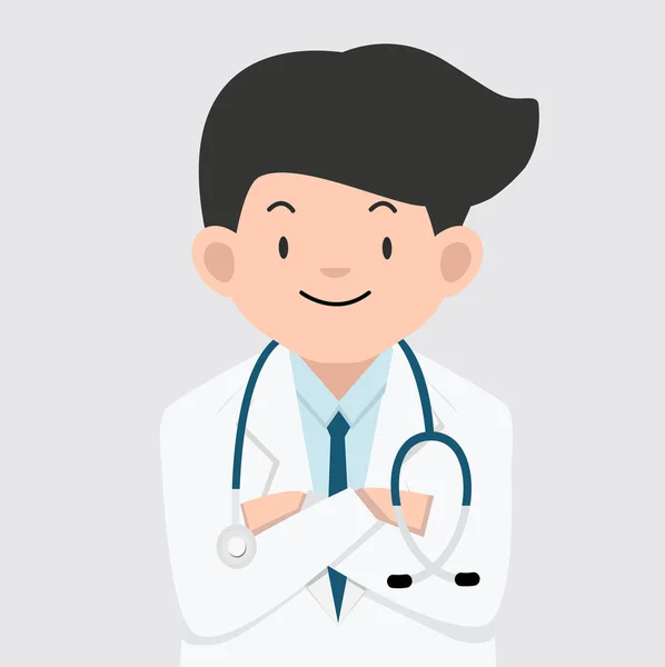 Doctor Medical Cartoon Design Vector — Stock Vector
