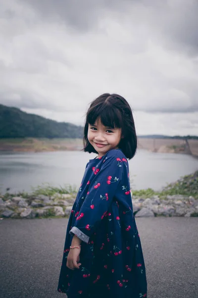 Protrait Cute Little Girl — Stock Photo, Image