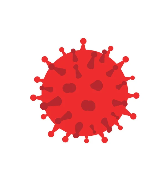 Conceito Ilustração Vetor Coronavirus Covid — Vetor de Stock