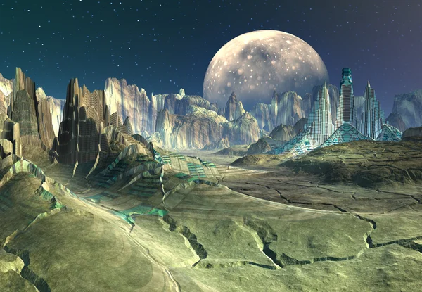 Alien Planet - Fantasy Landscape