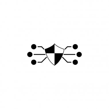 Ağ koruma katı simgesini