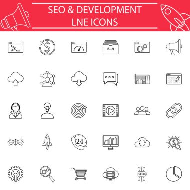 SEO ve geliştirme satırı simgesi ayarla