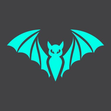 Yarasa glif simgesi, Cadılar Bayramı ve korkutucu, hayvan işareti