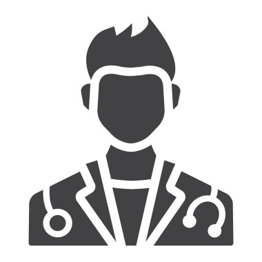 Doktor glif simgesi, tıp ve sağlık