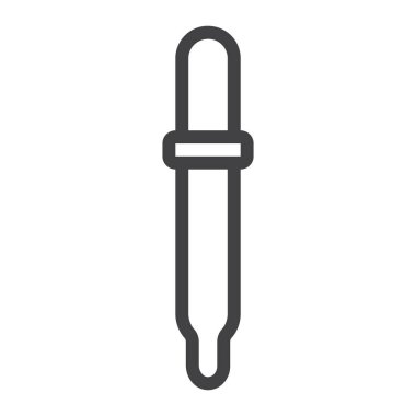 Pipet satırı simgesi, tıp ve sağlık