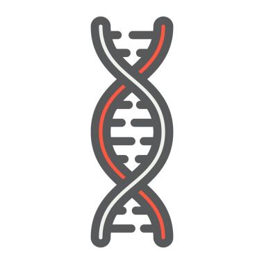 DNA anahat simgesini, tıp ve sağlık dolu