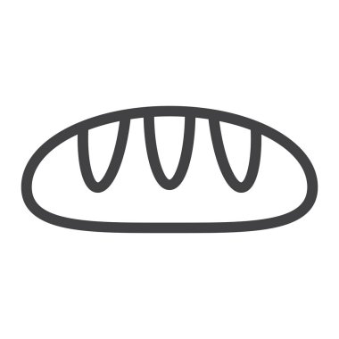 Ekmek satırı simgesi, gıda ve içecek, ekmek işareti