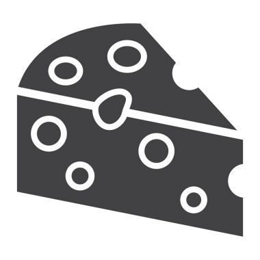 Peynir glif simgesi, gıda ve içecek, süt işareti