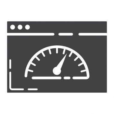 Page Speed glif simgesi, seo ve geliştirme