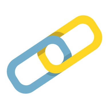 Bağlantı bina düz simgesi, seo ve geliştirme