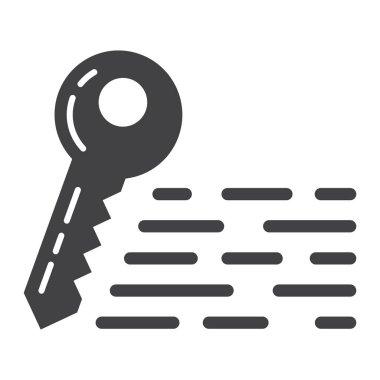 Anahtar kelimeler glif simgesi, seo ve geliştirme