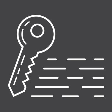 Anahtar kelimeler satır simgesi, seo ve geliştirme