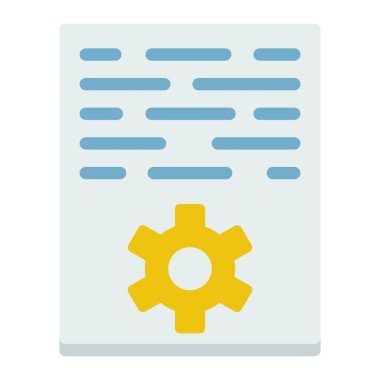 Düz simgesi, seo ve geliştirme pazarlama makale