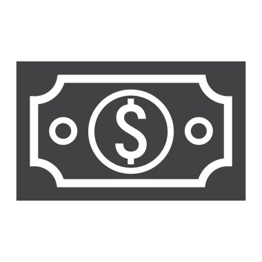 Para Doları glif simgesi, iş ve Finans