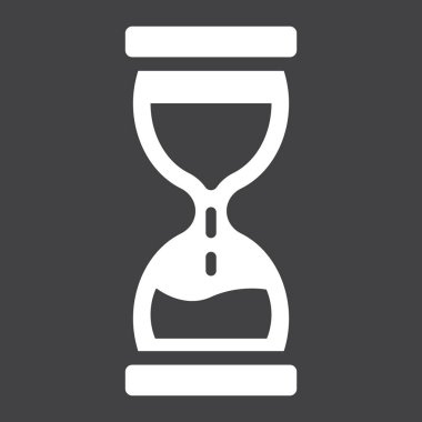 Kum saati katı simgesi, iş ve son tarih