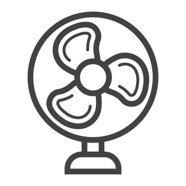 Tablo Fan satırı simgesi, ev aleti