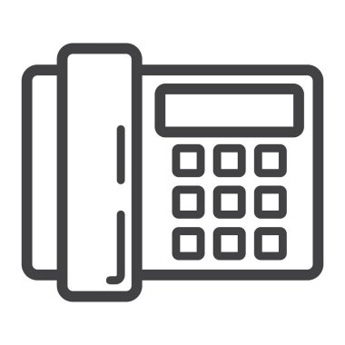 Ev telefon hattı simgesini, ev ve cihaz