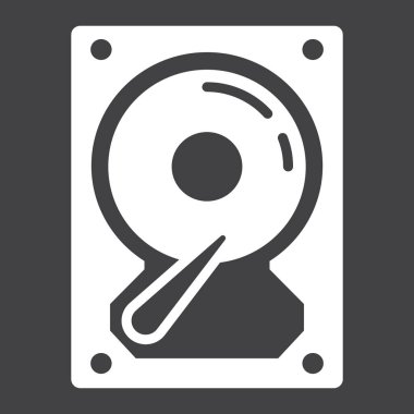 Sabit disk sağlam simgesi, donanım ve hdd