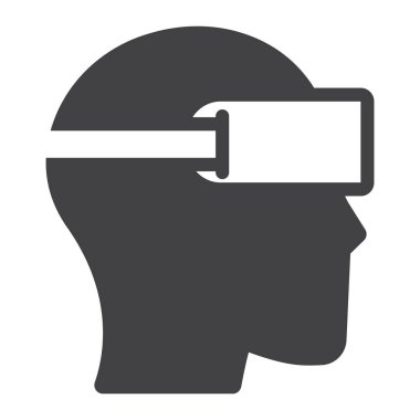 Sanal gerçeklik gözlük katı simgesi, oyun