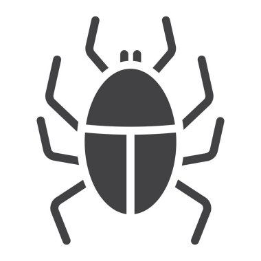 Virüs sağlam simgesi, enfeksiyon ve güvenlik