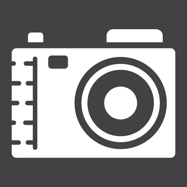 Kamera sağlam simgesi, fotoğraf ve yakalama — Stok Vektör