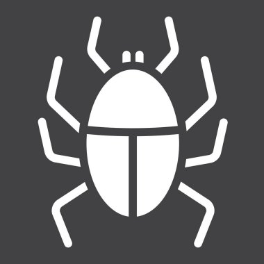 Virüs sağlam simgesi, enfeksiyon ve güvenlik