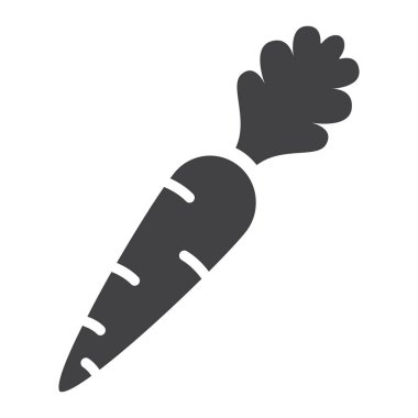 Havuç katı simgesi, bitkisel ve diyet